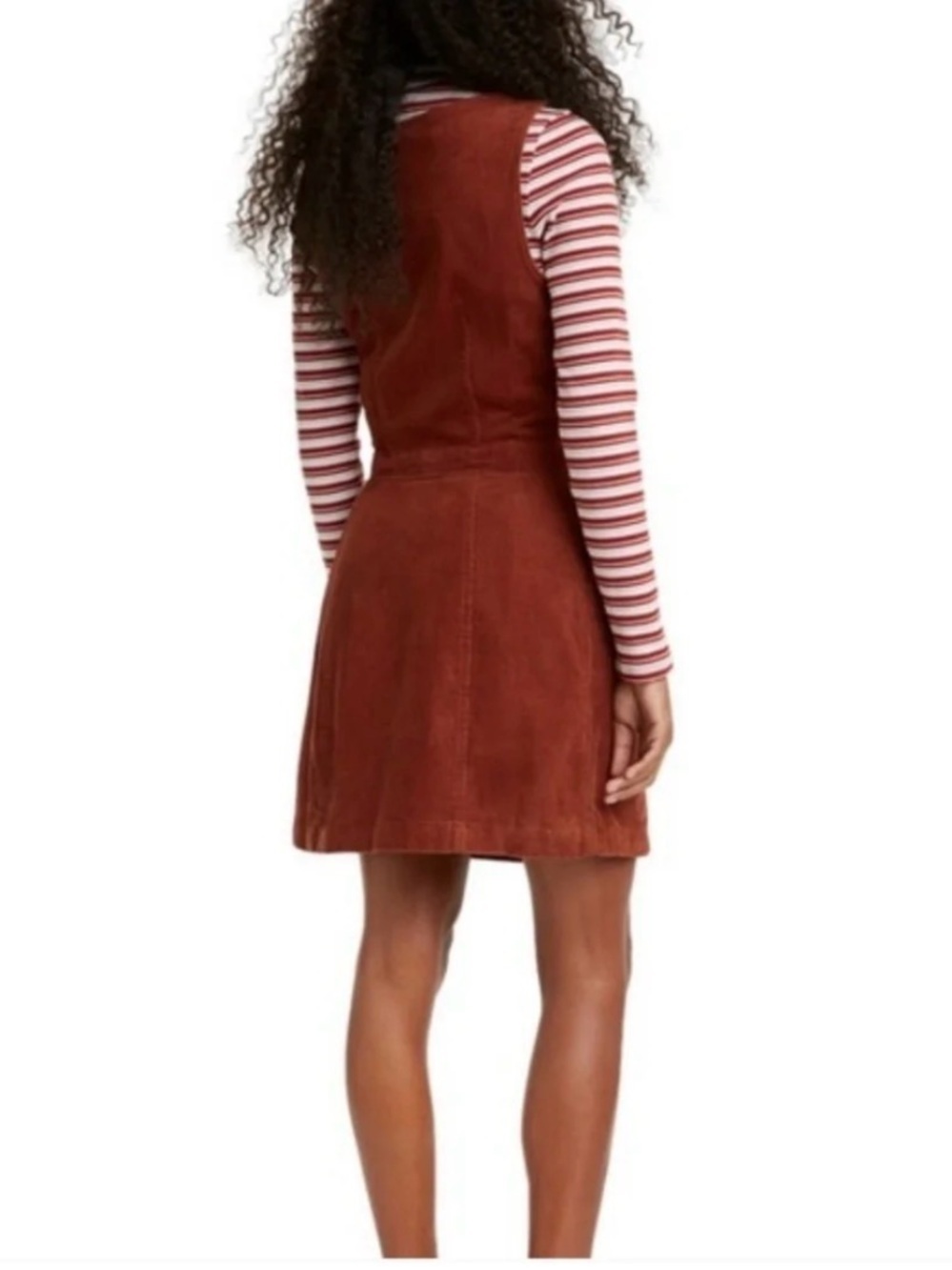 Levi's Tuli Corduroy Short Sleeve Mini Dress - Picture 3 of 10